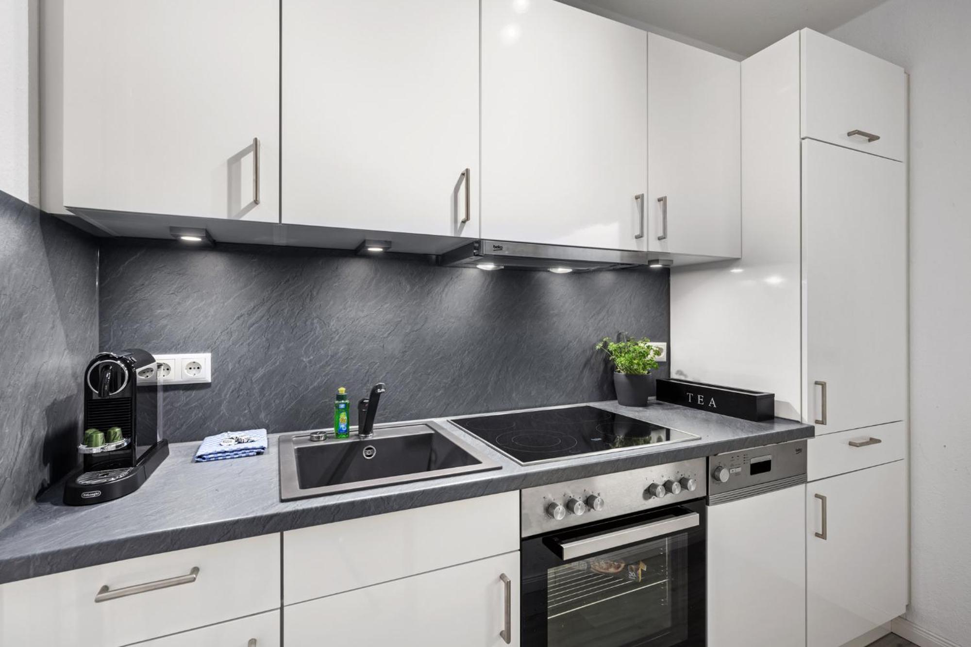 Ferienwohnung Grey Pearl Büsum direkt an der Perlebucht Exterior foto